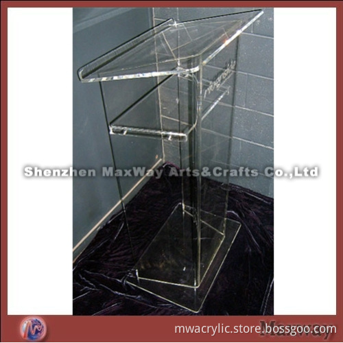 Transparent Multi-functional Acrylic Pulpit Rostrum